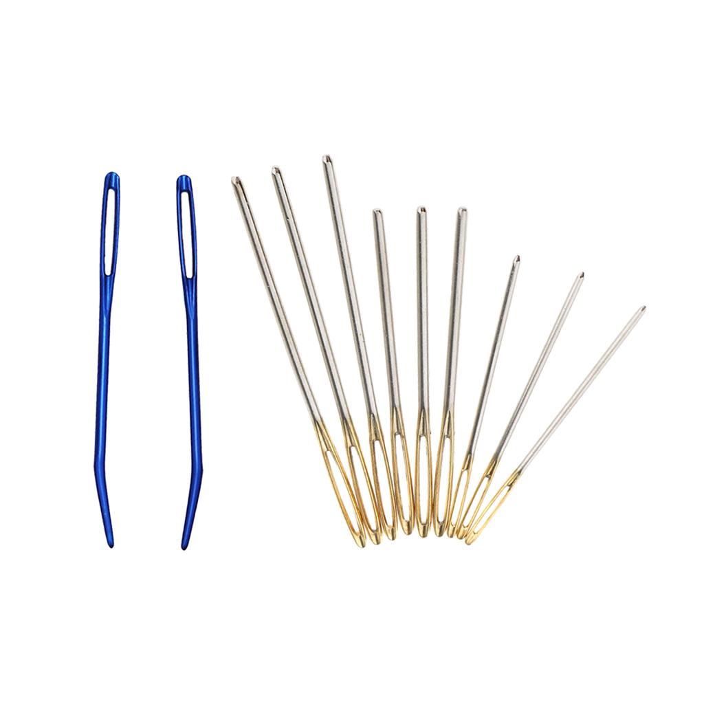 11pcs Large Eye Blunt Needles&Bent Tip Needles for Yarn Hand Sewing Darning