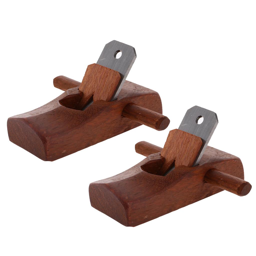 2pcs Woodworking Flat Plane Wood Hand Planer Carpenter Woodcraft Tool 127mm