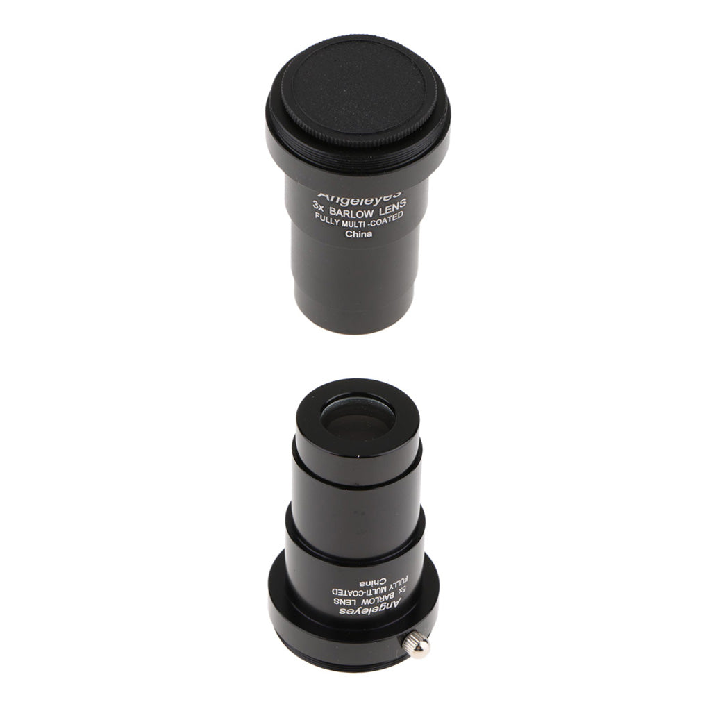 5X+3X Barlow Lens Telescope Eyepiece Astronomical Photography for Celestron