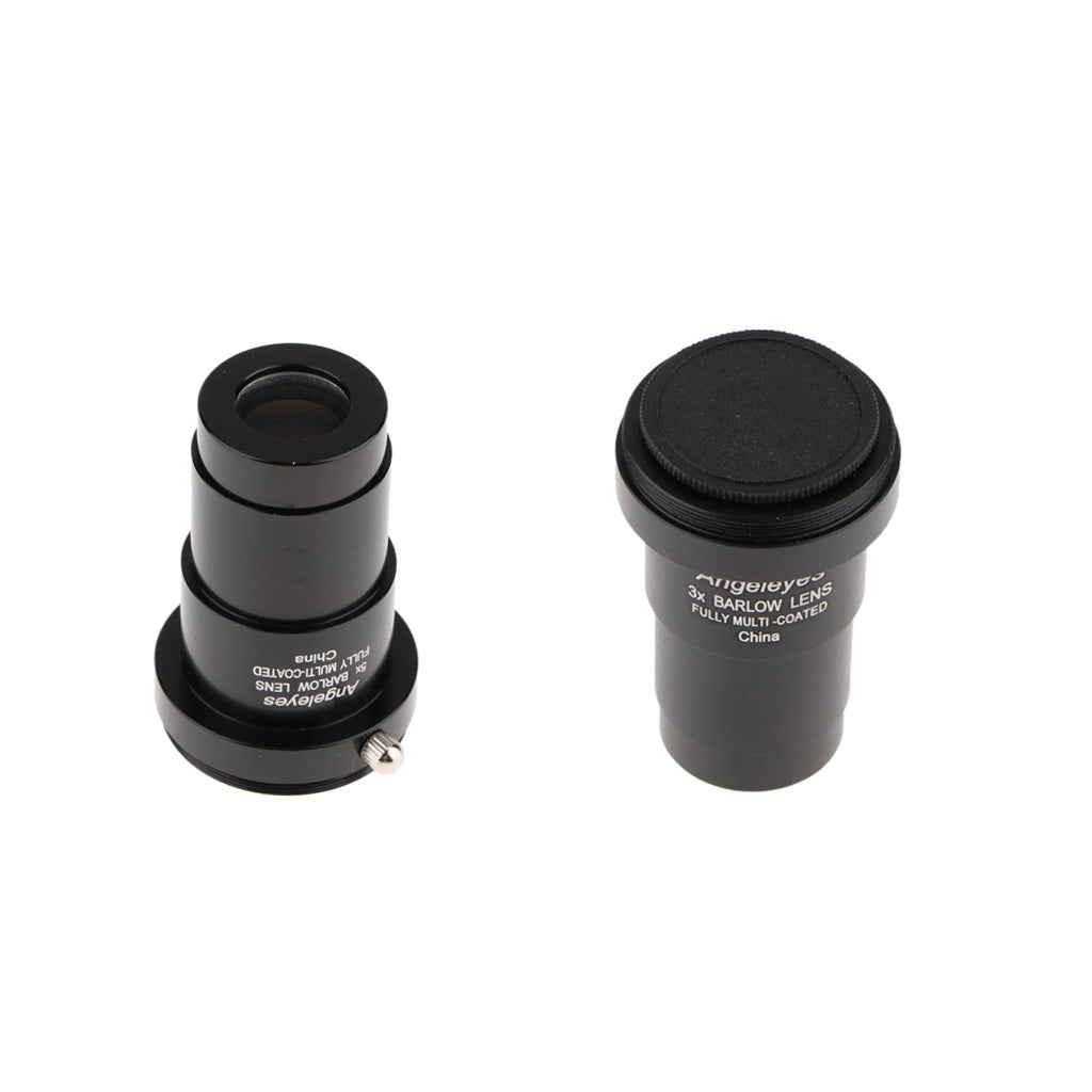 5X+3X Barlow Lens Telescope Eyepiece Astronomical Photography for Celestron