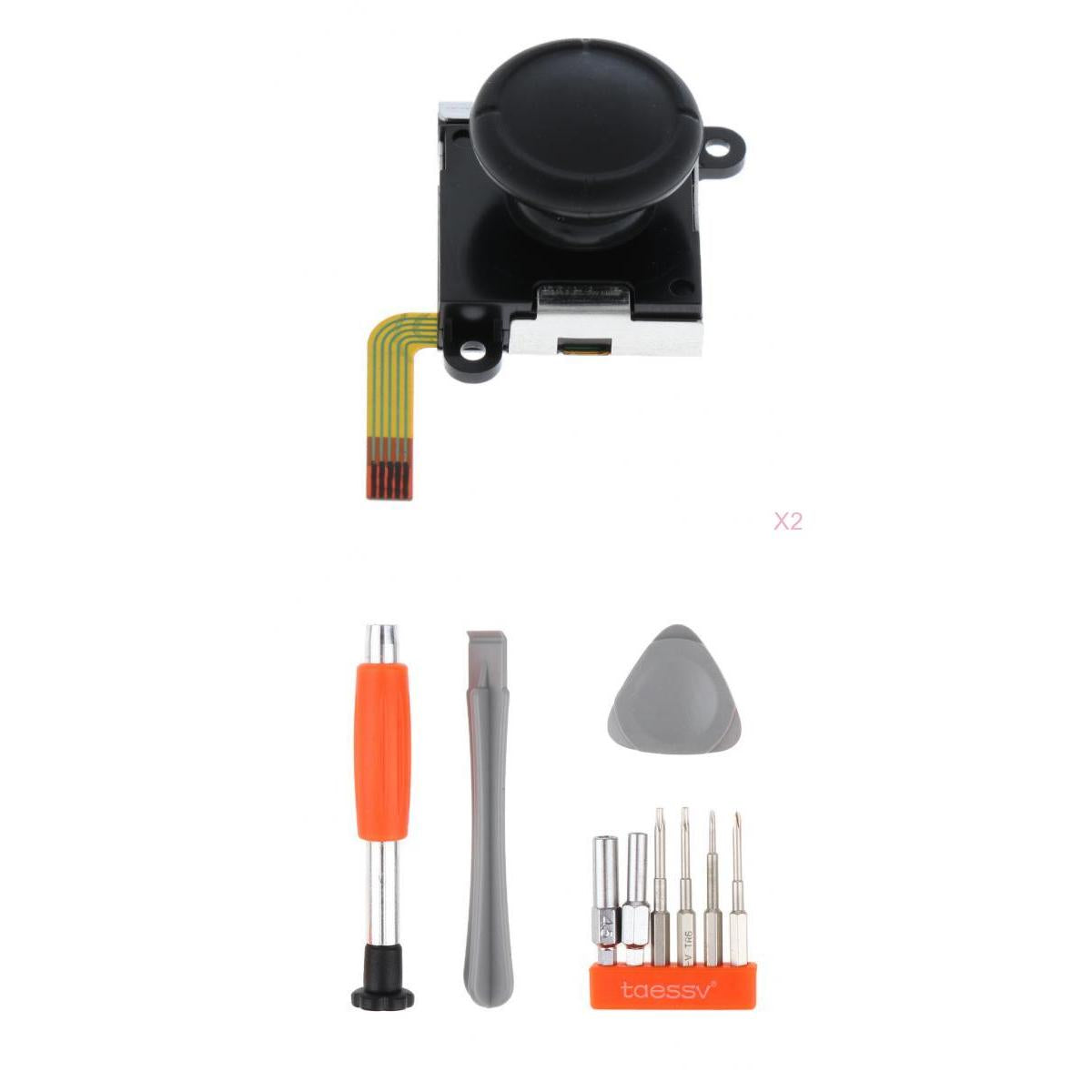 2x Analog Joystick L/R Rocker for Nintendo Switch Joy-con + Screwdriver Set
