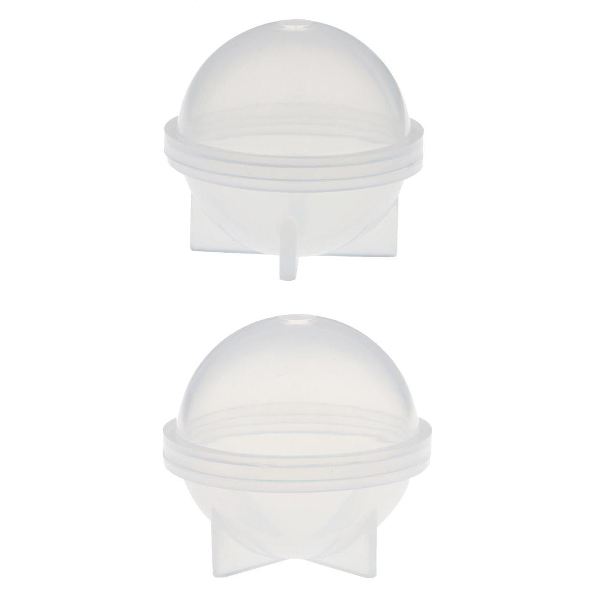 40mm 60mm Sphere Ball Shape Silicone Mold Mould Resin Casting Jewelry Making