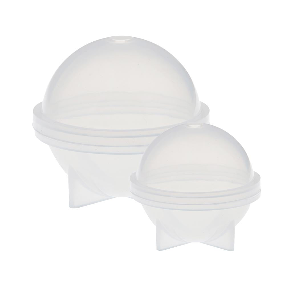 40mm 60mm Sphere Ball Shape Silicone Mold Mould Resin Casting Jewelry Making
