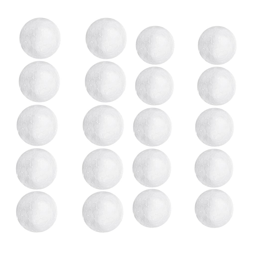 20 Pieces 4cm 5cm White Modelling Craft Styrofoam Polystyrene Foam Balls