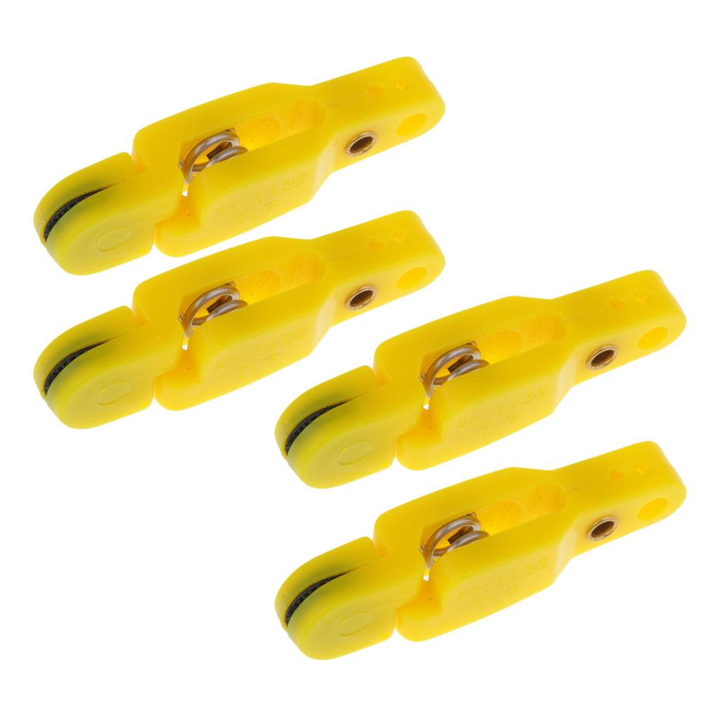 4cps Snap Release Clip for Weight, Planer Board, Kite, Heavy Tension Yellow