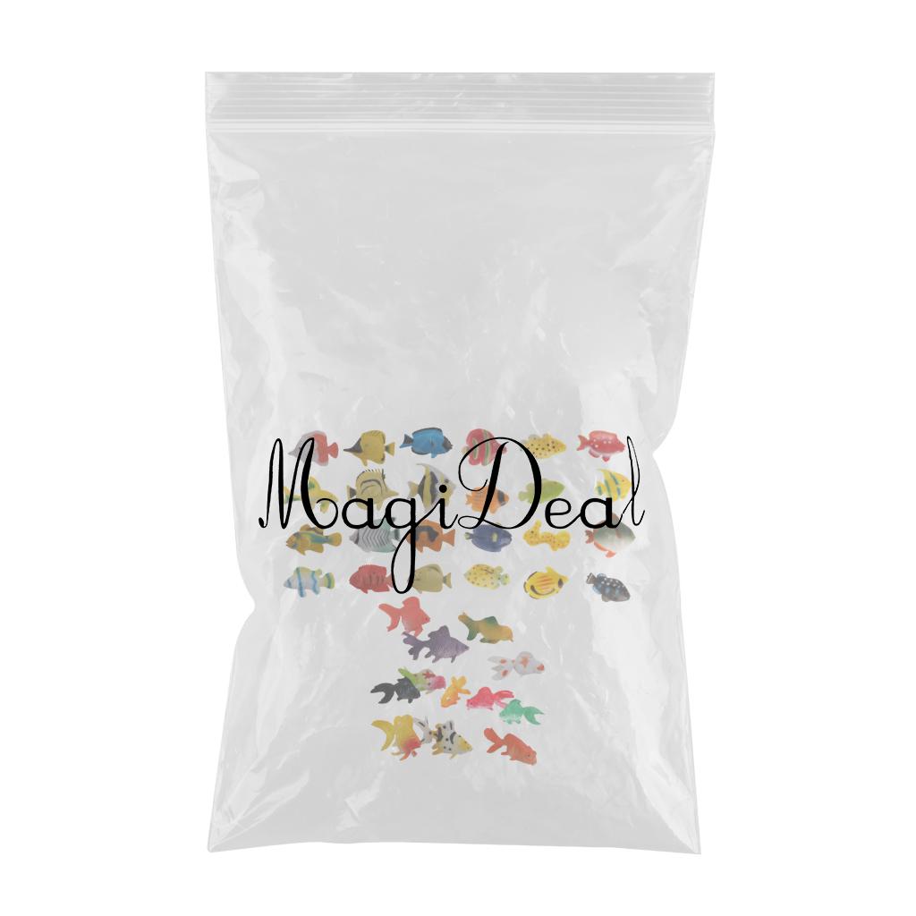 36-piece Plastic Marine Animal Fish Model Educational Toy Party Bag Fillers
