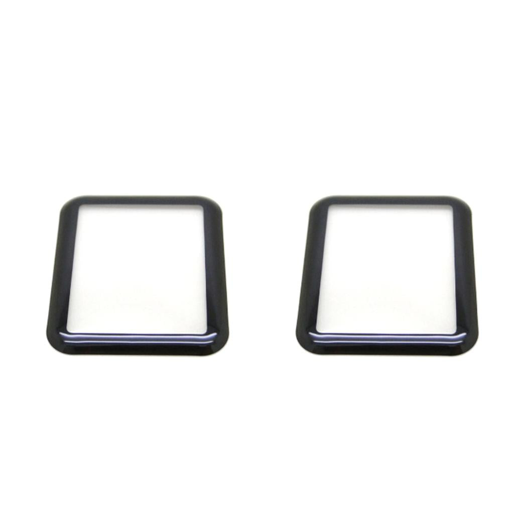 2 X 9H 3D Tempered Glass Screen Protector For iWatch Apple Watch 42MM+38MM