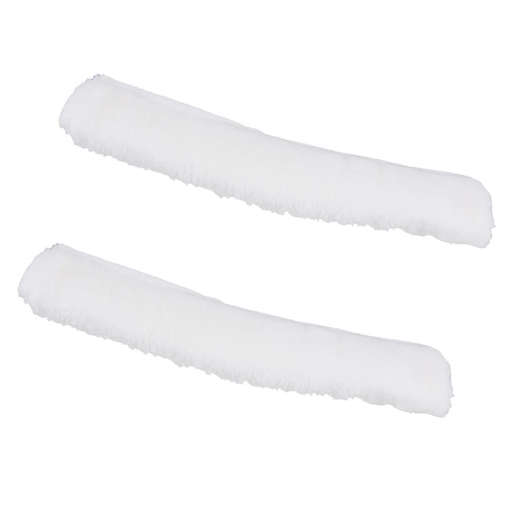 2PC Microfiber Window Scrubber Sleeve Washer Replacement Washing Cloths 35cm