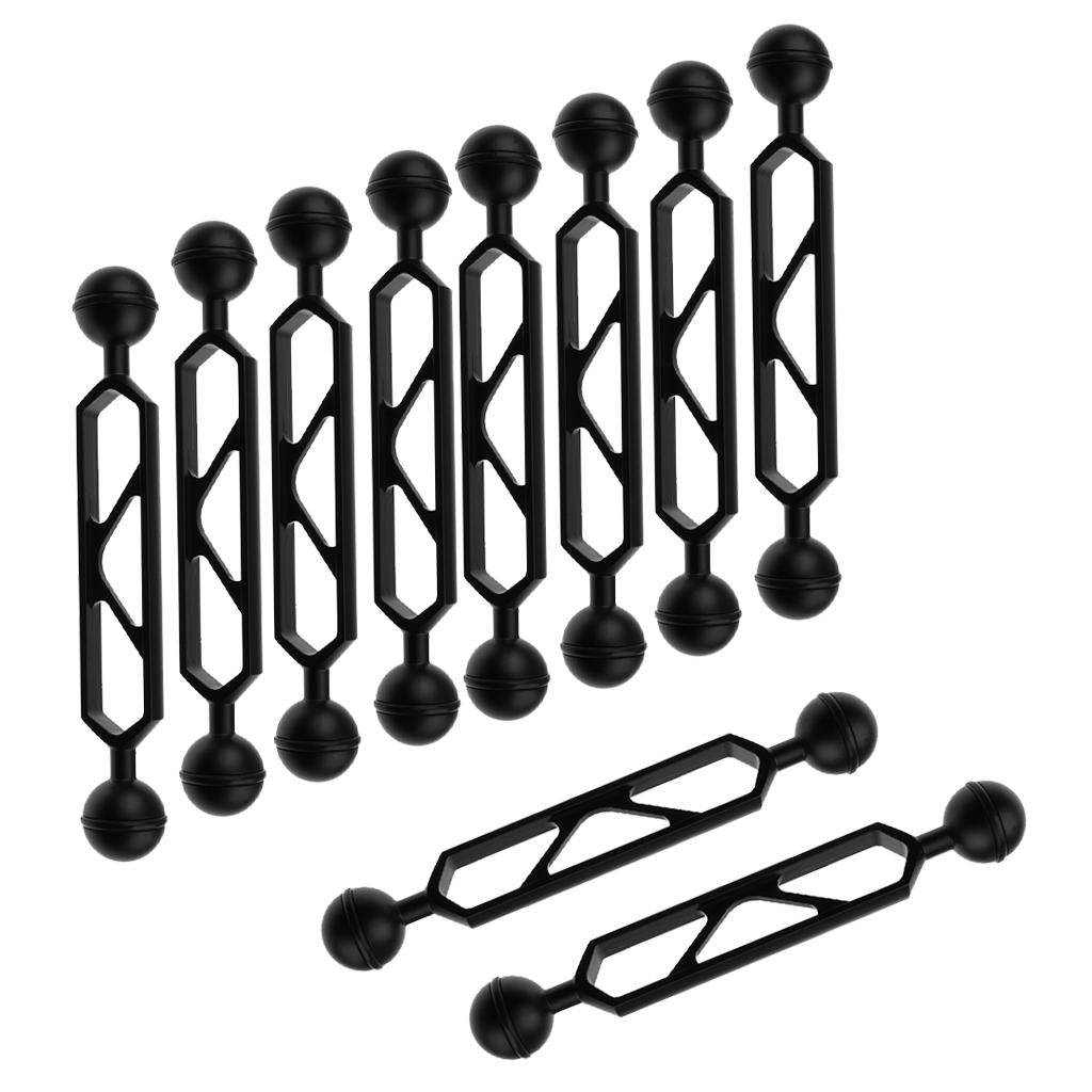 10x Diving Light Clip Arm Clamp Mount Ball Base Adapter Underwater Camera