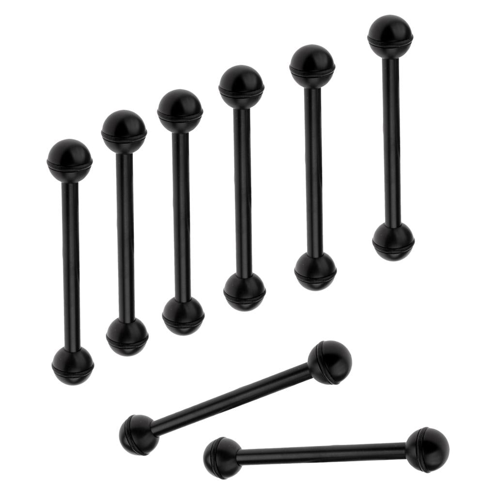 8x Dual Ball Arm Adapter Mount Underwater Diving Photography Camera Light