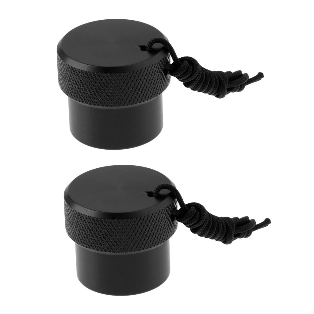 2Pcs Scuba Diving DIN Regulator Tank Valve Threaded Dust Plug Protector