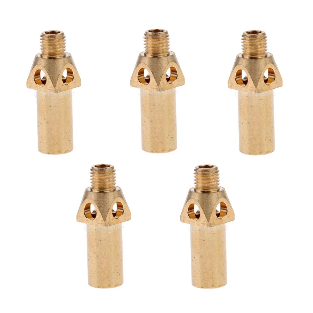 5 Pieces Brass Replacements Tips/ Nozzles/ Jets/ Burners for Propane LP Gas
