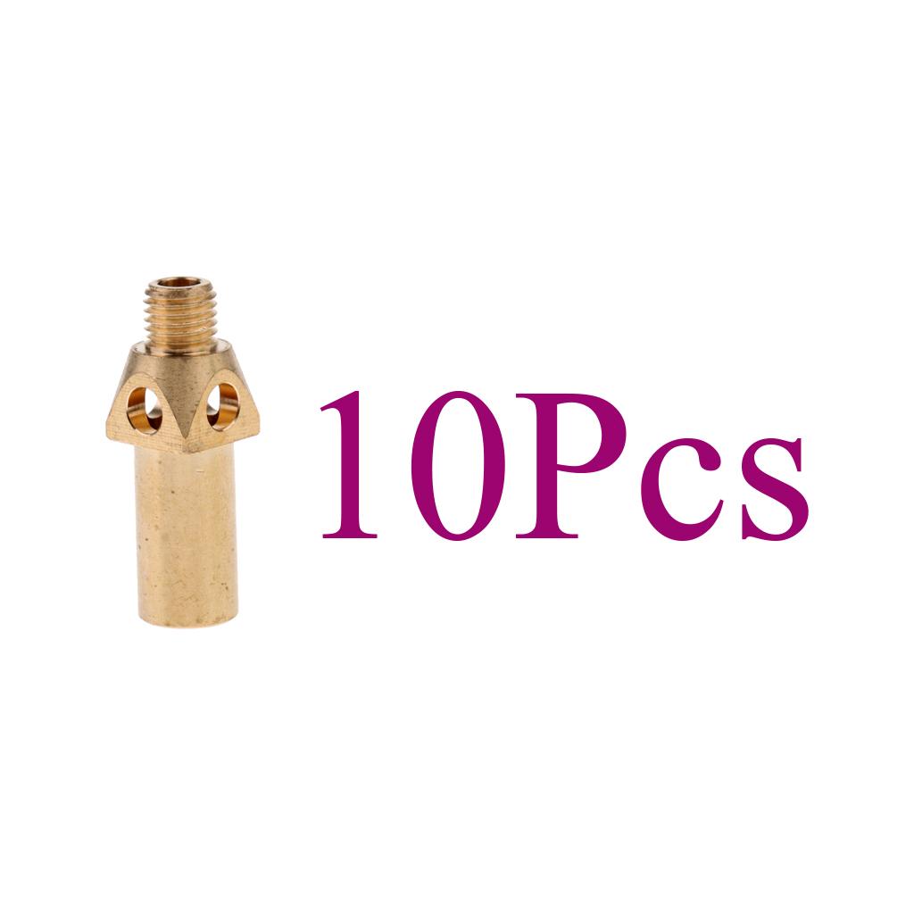 10 Pieces Brass Replacements Tips/ Nozzles/ Jets/ Burners for Propane LP Gas