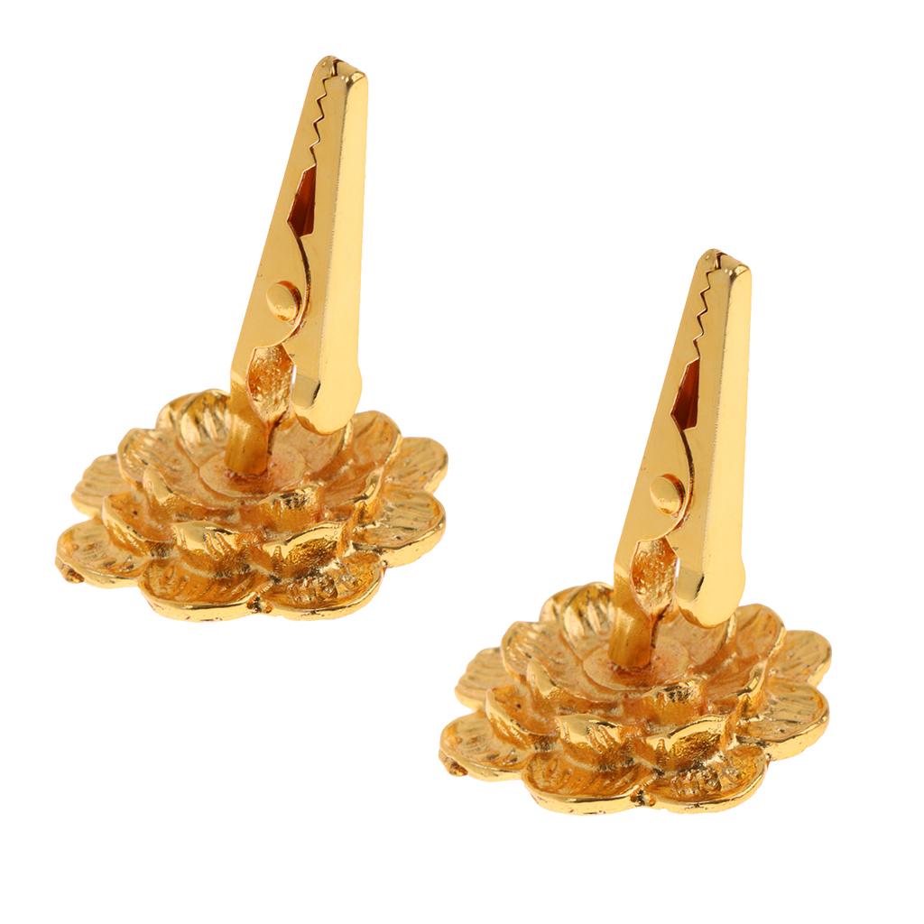 2 Buddha Incense Coils Clip Holder Flower Frame Religious Incense Coil Decor