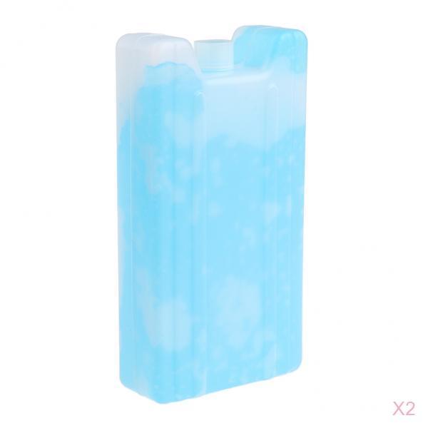 2 Pieces Ice Pack for Lunch Box/ Lunch Freezer/ Cooler Bag Reusable