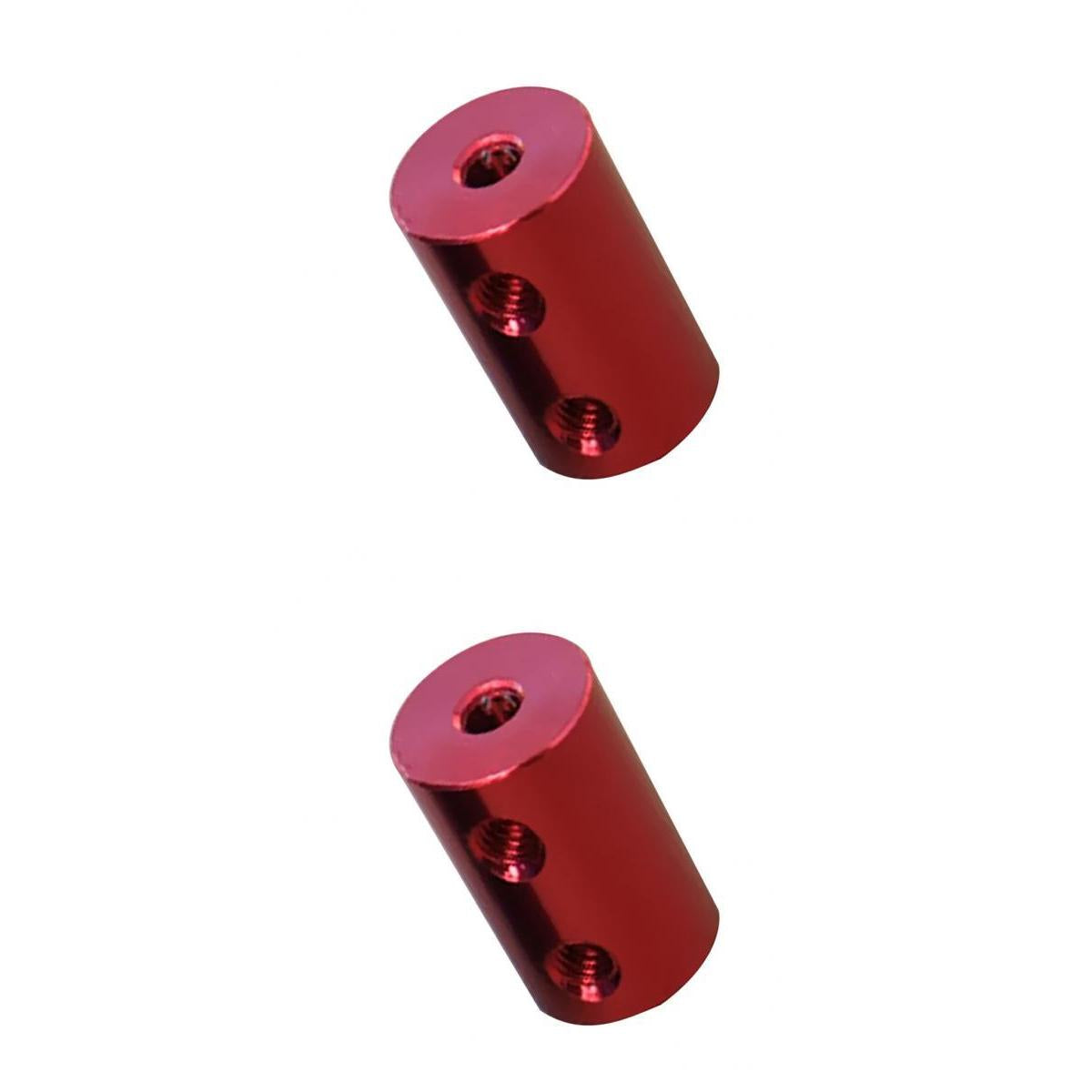 2 Pieces Flexible Shaft Coupling Rigid Coupler Motor Connector 2-3mm+2-2mm