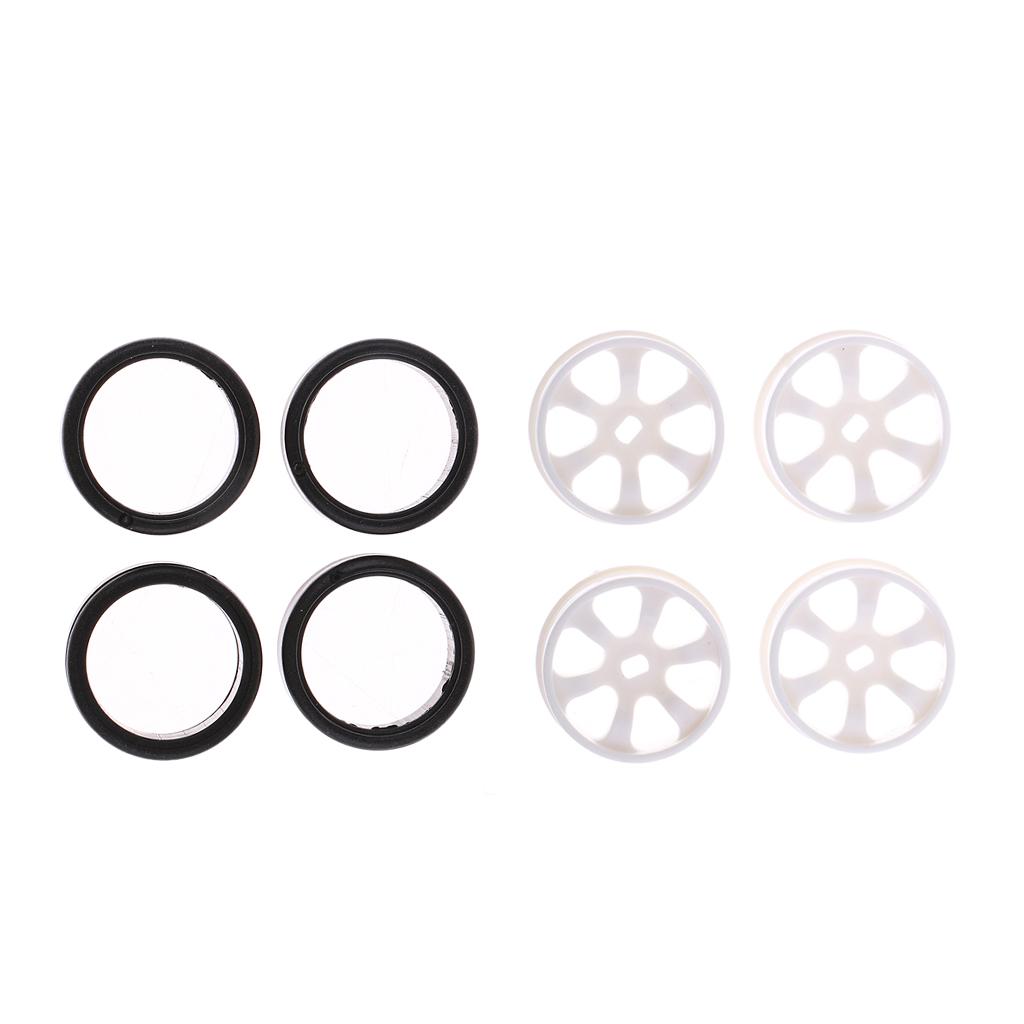 4xWheel Rim+4xTires for WLtoys K969 K989 P929 1/28 RC Drift Car Spare Parts