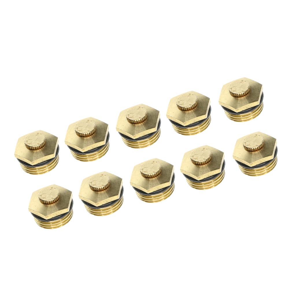 10Pcs Centrifugal Adjustable Water Atomizing Spray Nozzle Irrigation 1/2''