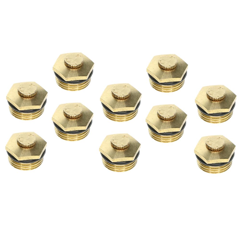 10Pcs Centrifugal Adjustable Water Atomizing Spray Nozzle Irrigation 1/2''
