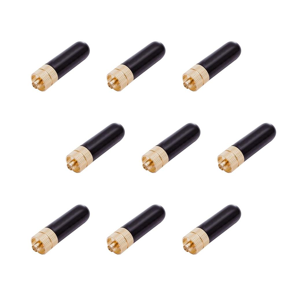 10Pcs RH805S SMA-F Female Dual Band Short Antenna for Baofeng UV-5R BF-888s