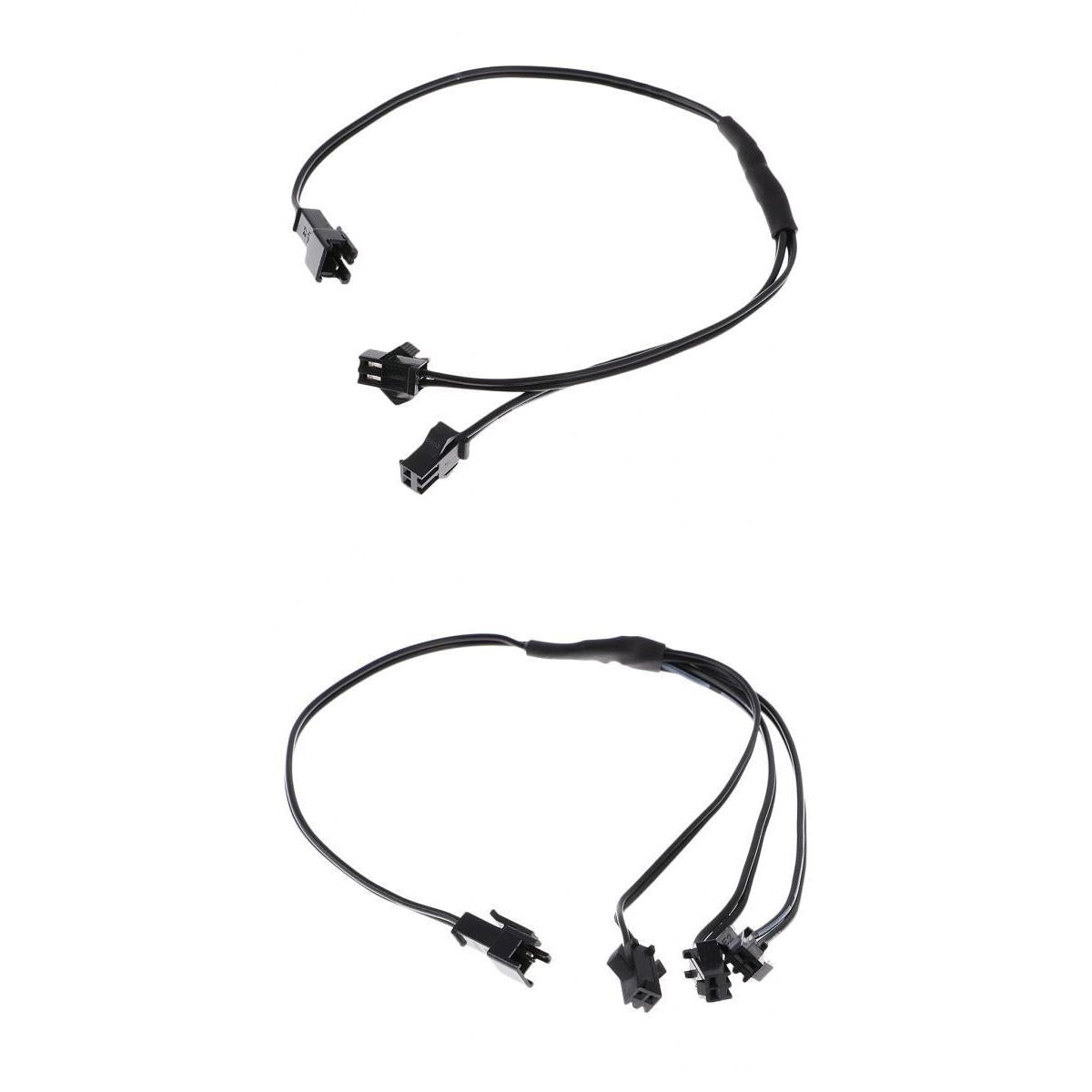 2PIECES Splitter Cable Connector for EL Wire Neon Strip Light Accessory