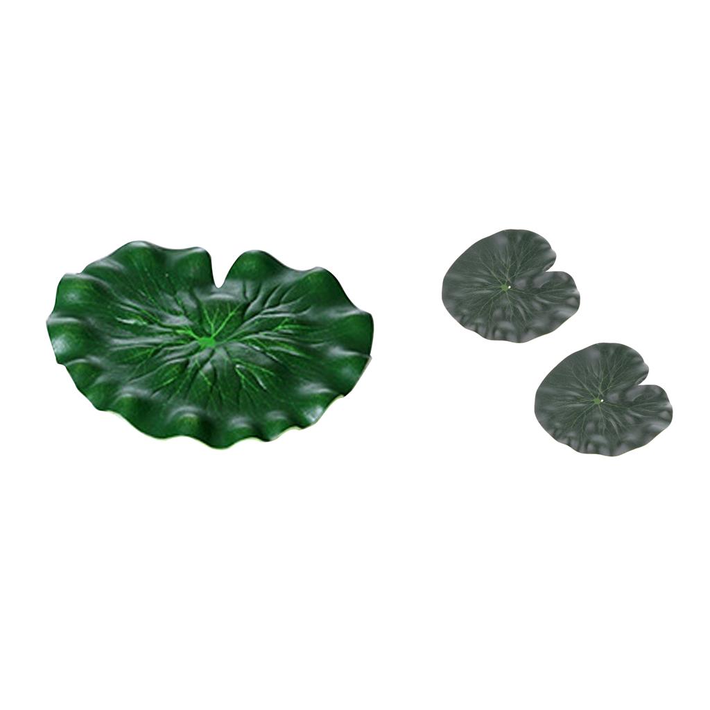 4x Artificial Aquatic Water Grass Fish Tank Landscape Lotus Decoration