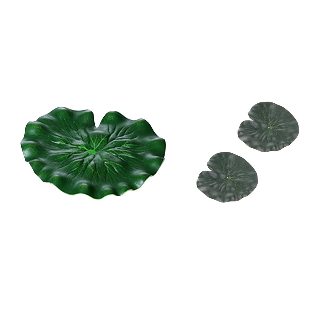 4x Artificial Aquatic Water Grass Fish Tank Landscape Lotus Decoration