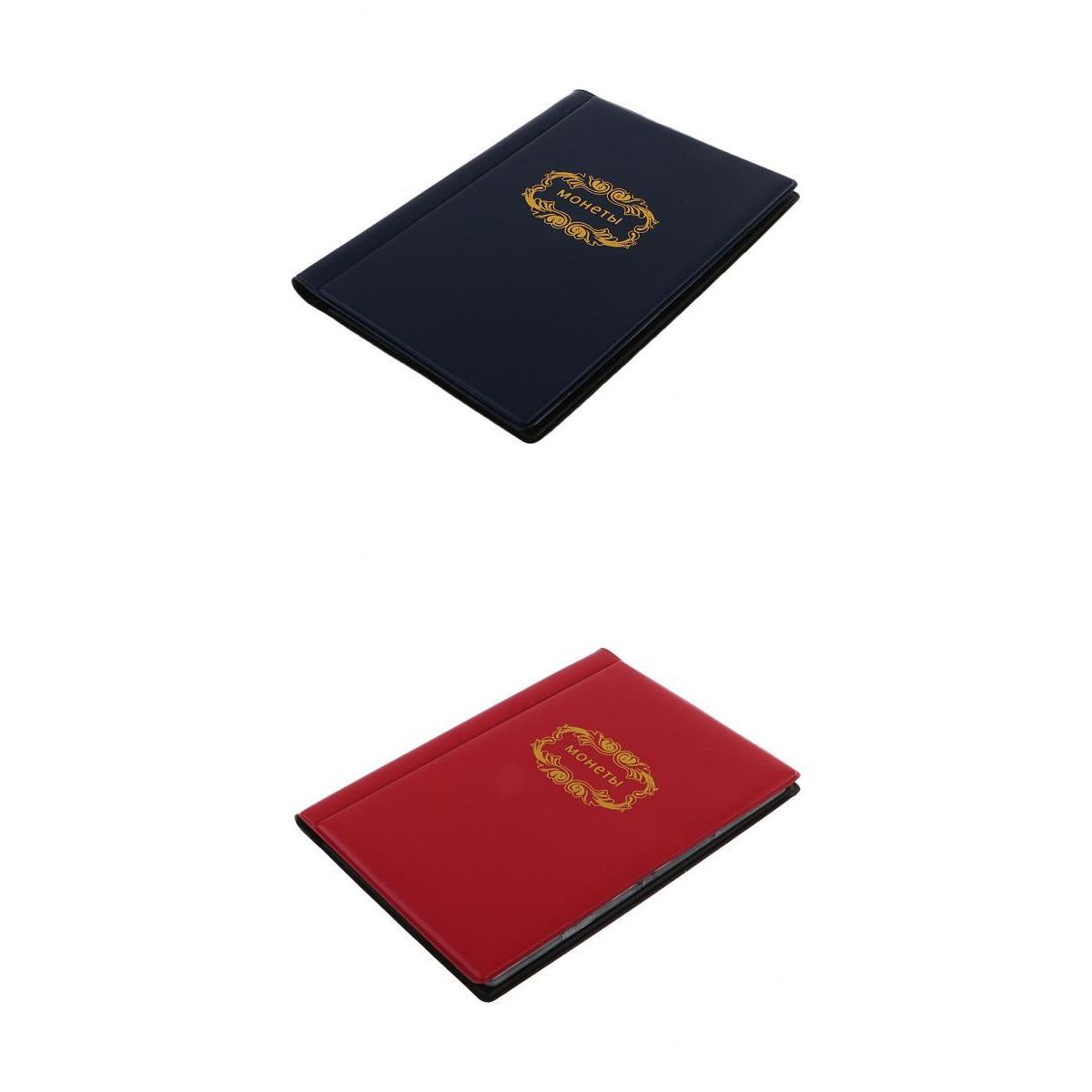 2Pcs 120 Holders for Penny Money Pocket Storage Coins Album Book Collectible