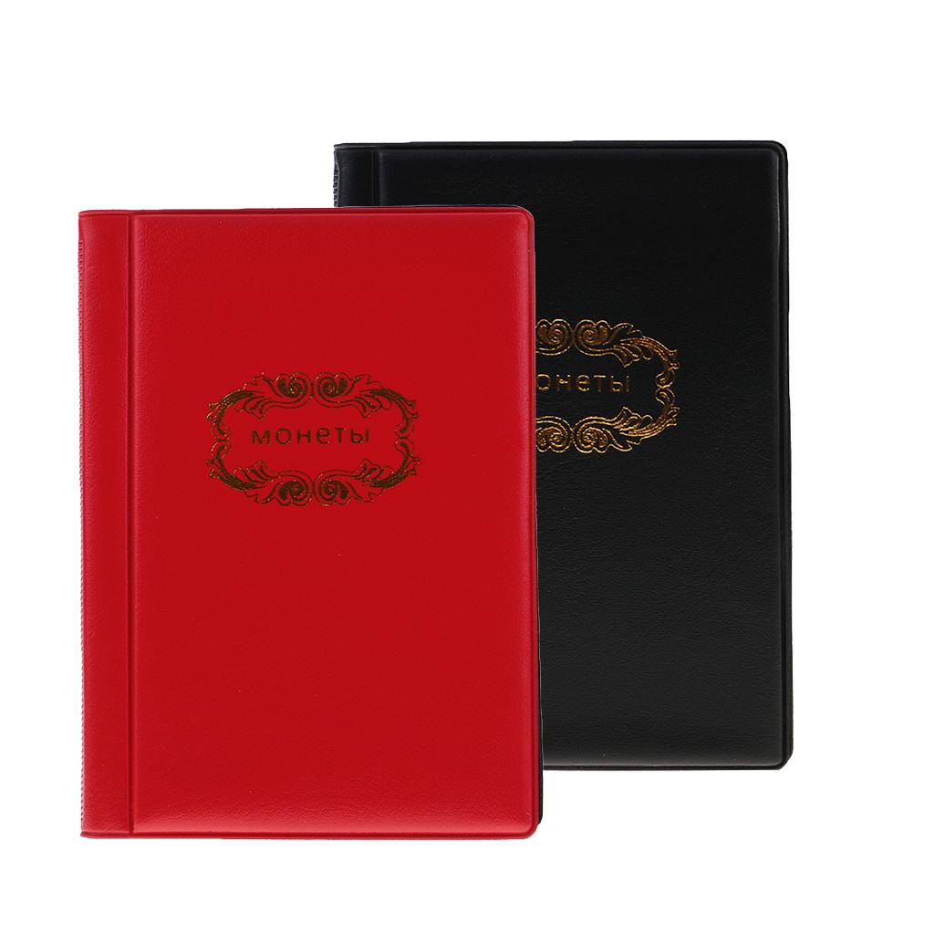 2pcs 120 Holders for Penny Money Pocket Storage Coins Album Book Collection