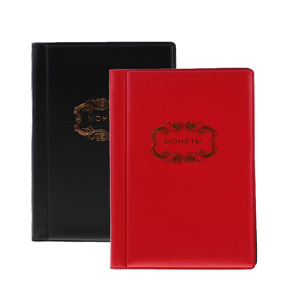 2pcs 120 Holders for Penny Money Pocket Storage Coins Album Book Collection