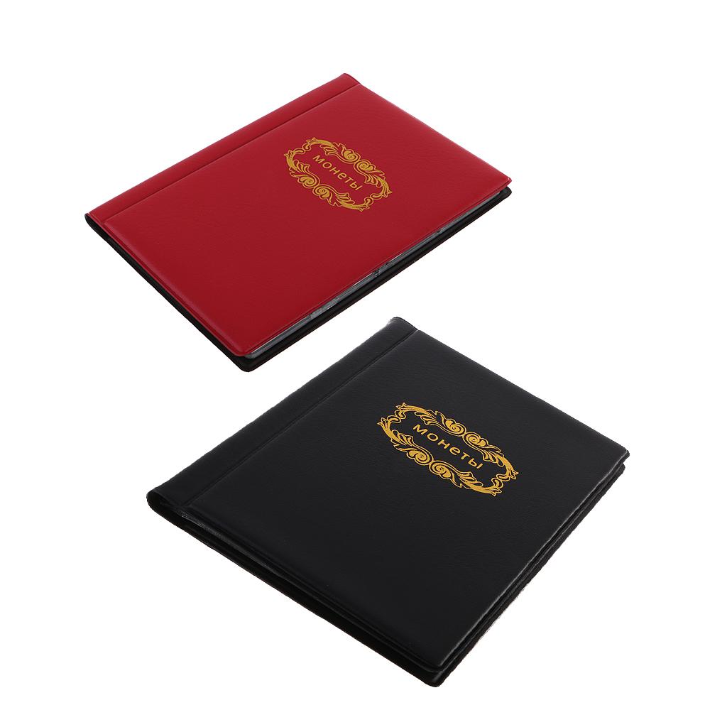 2pcs 120 Holders for Penny Money Pocket Storage Coins Album Book Collection