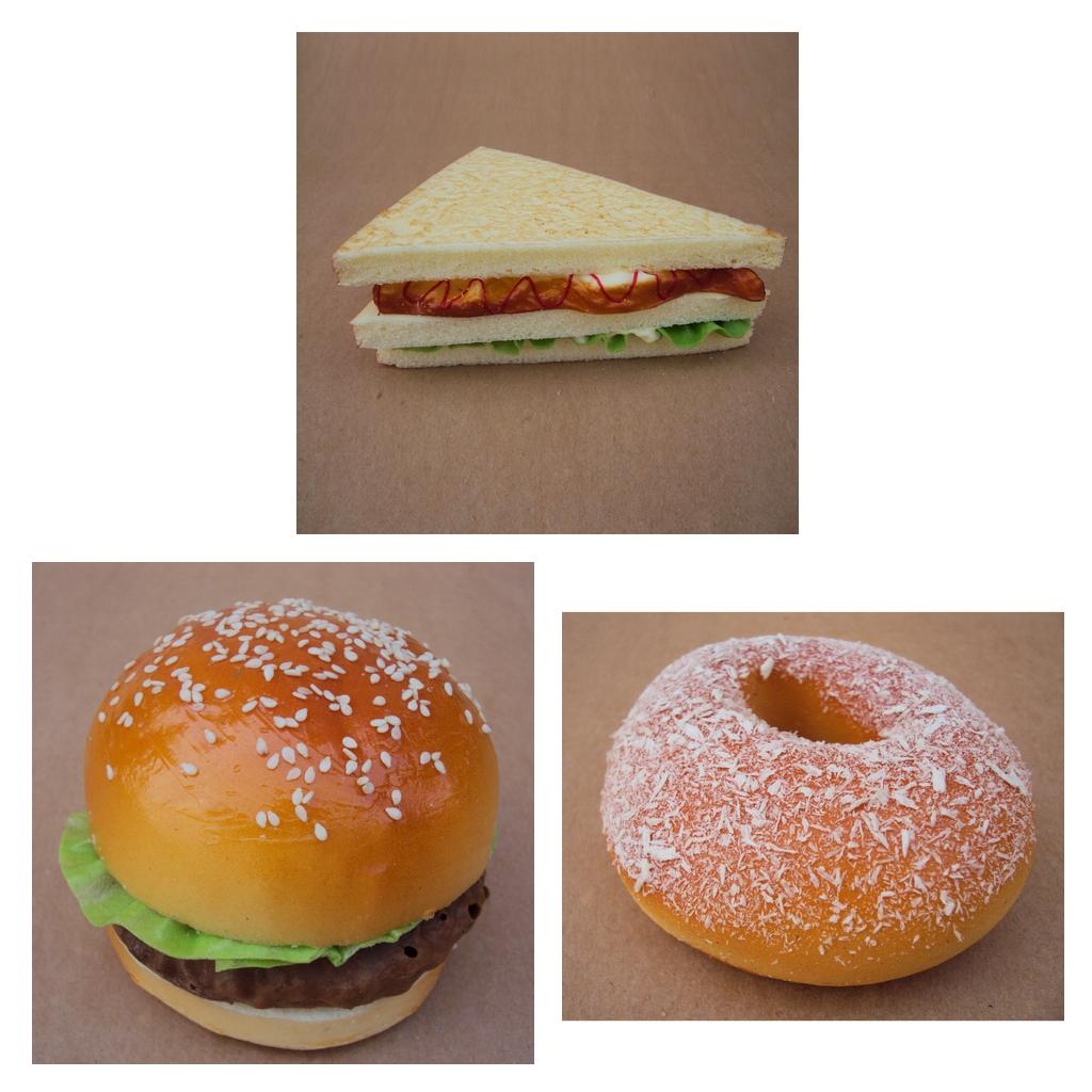 Artificial Fake Food Set Display Kitchen Decor Kids Pretend Toy B
