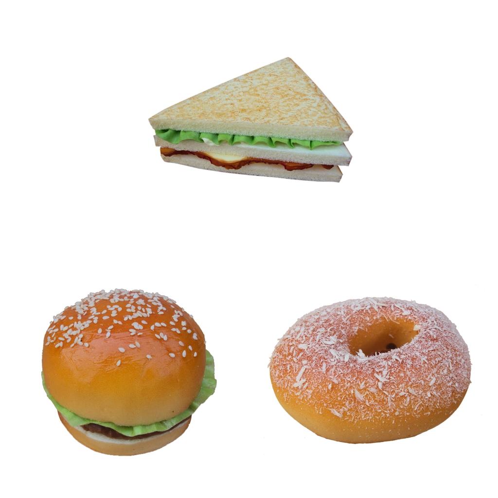 Artificial Fake Food Set Display Kitchen Decor Kids Pretend Toy B