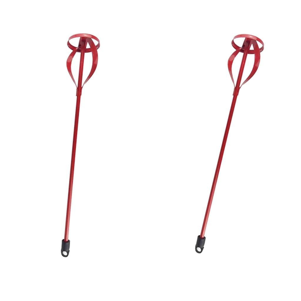 2x Paint & Mud 5 Gallon Mixer Shaker Stirrer Agitator Power Drill Attachment