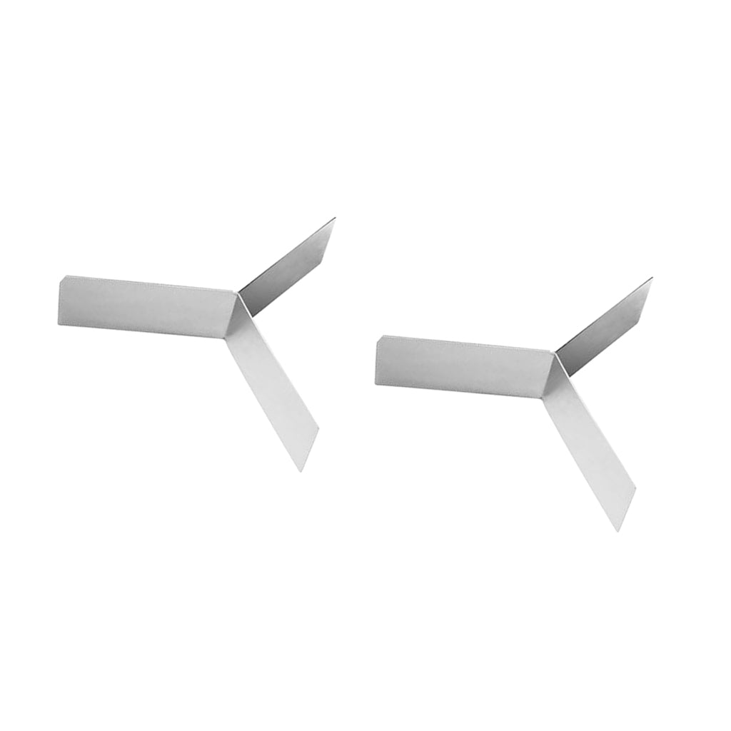 2 pieces Stainless Steel Removable Divider for Steamer Basket