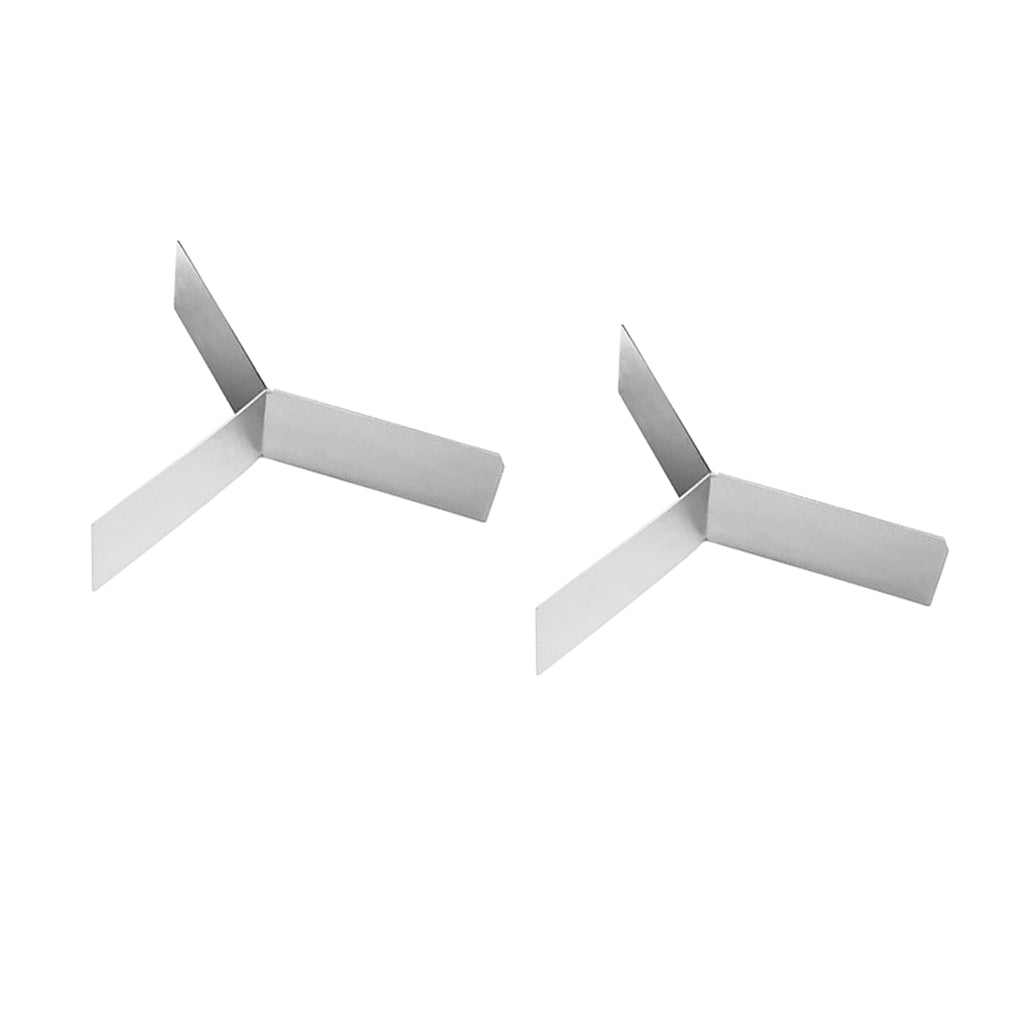 2 pieces Stainless Steel Removable Divider for Steamer Basket