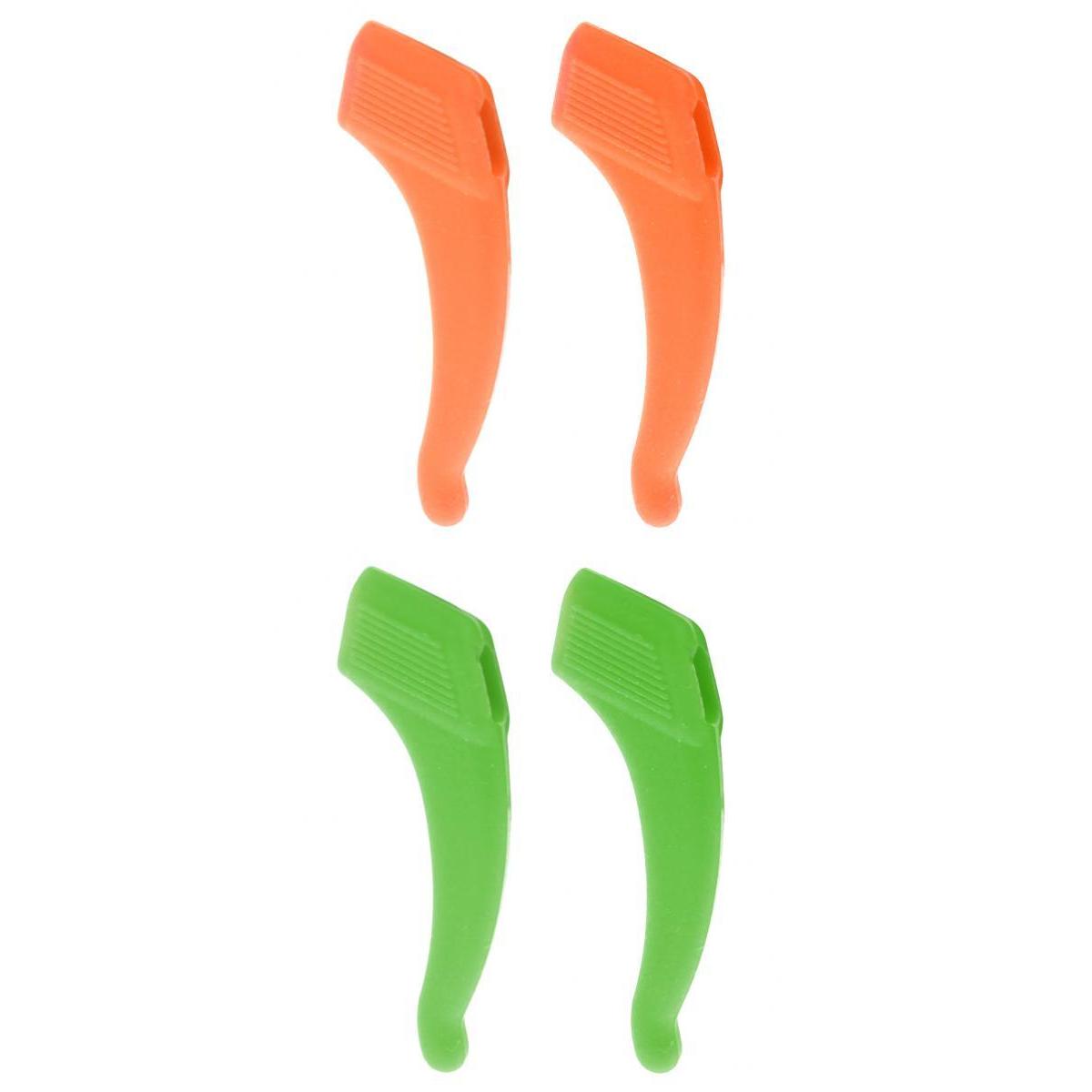 2 Pairs Silicone Ear Hooks Retainer Holder For Glasses Eyeglass Sunglasses