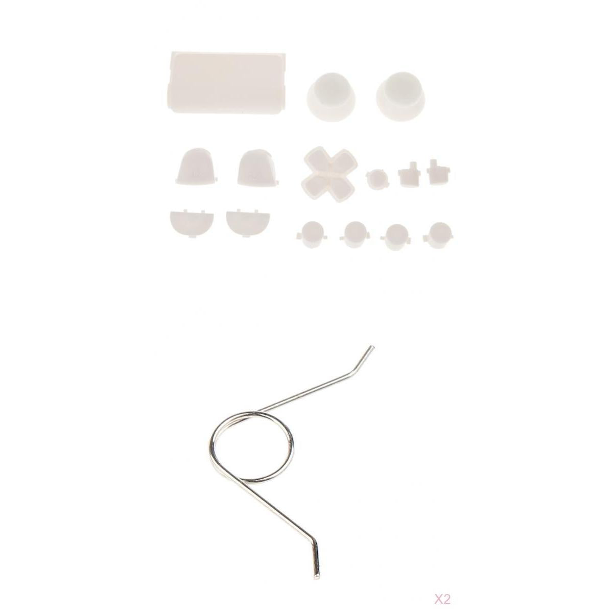 Controller Button Thumbstick D-pad Mod Set Kit & 2x Spring for Sony PS4