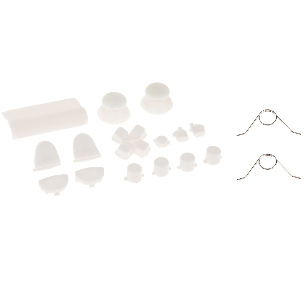 Controller Button Thumbstick D-pad Mod Set Kit & 2x Spring for Sony PS4