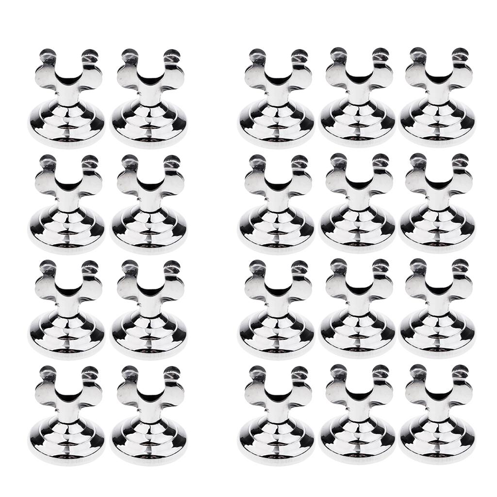 20pcs Restaurant U Shaped Number Card Table Holder Stand Place Card Holder