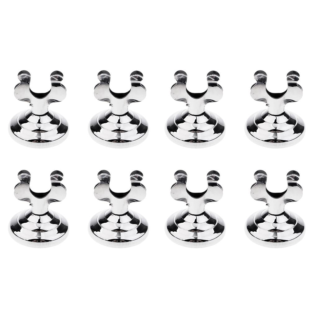 8pcs Restaurant U Shaped Number Card Table Holder Stand Place Card Holder