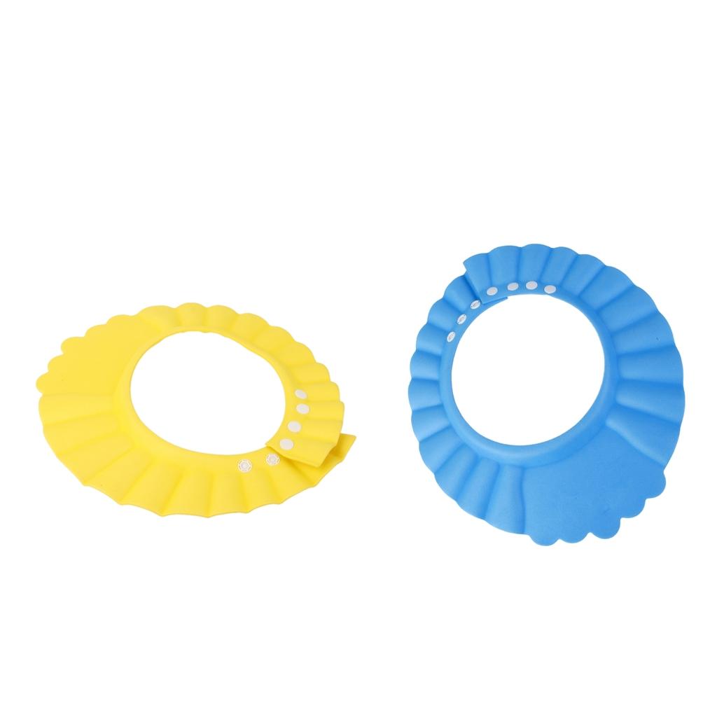 2x Baby Kids Shampoo Bath Shower Cap Wash Hair Shield Waterproof Visor Hat
