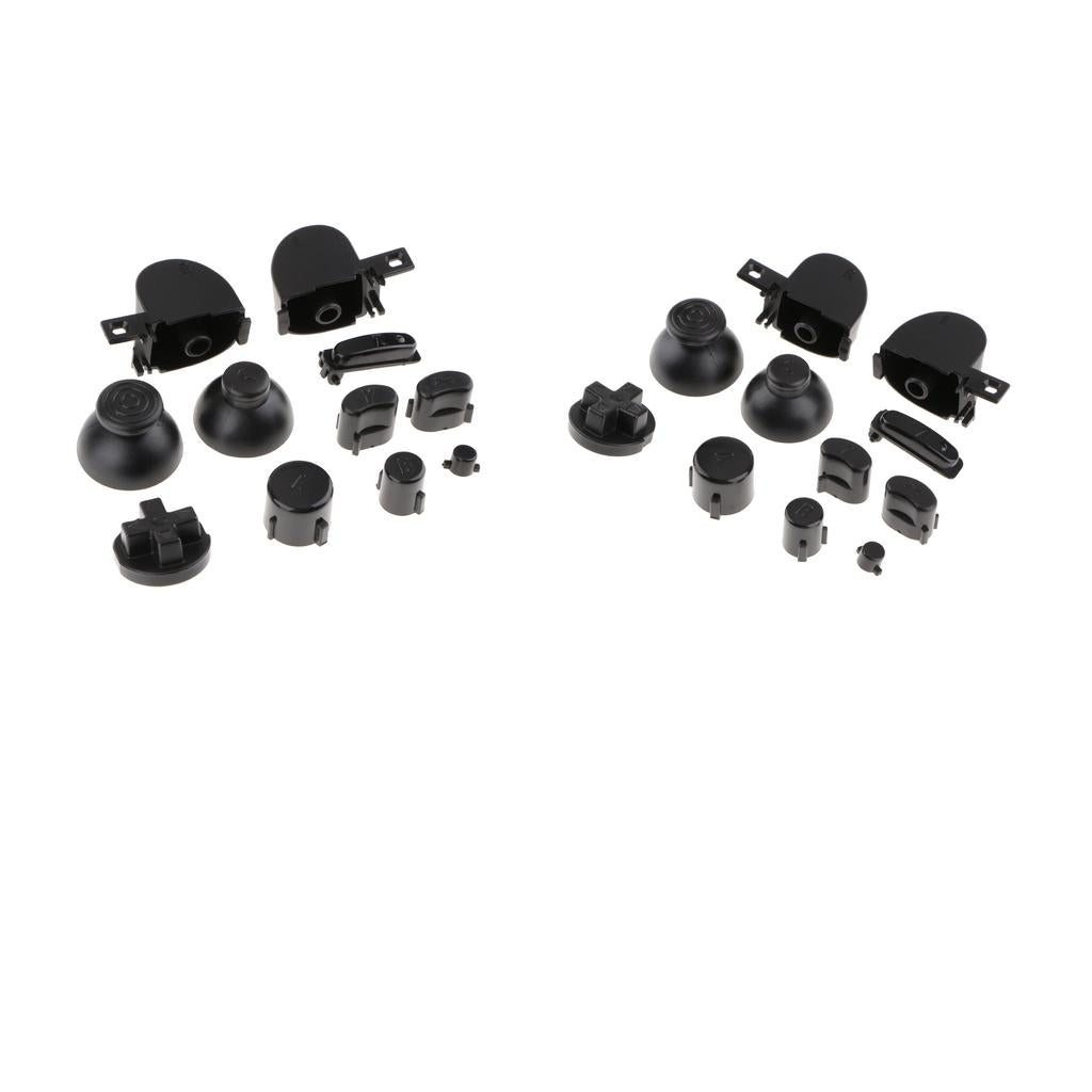 2 Sets Replacement Handle Button Keys Caps Set for Nintendo NGC Controller