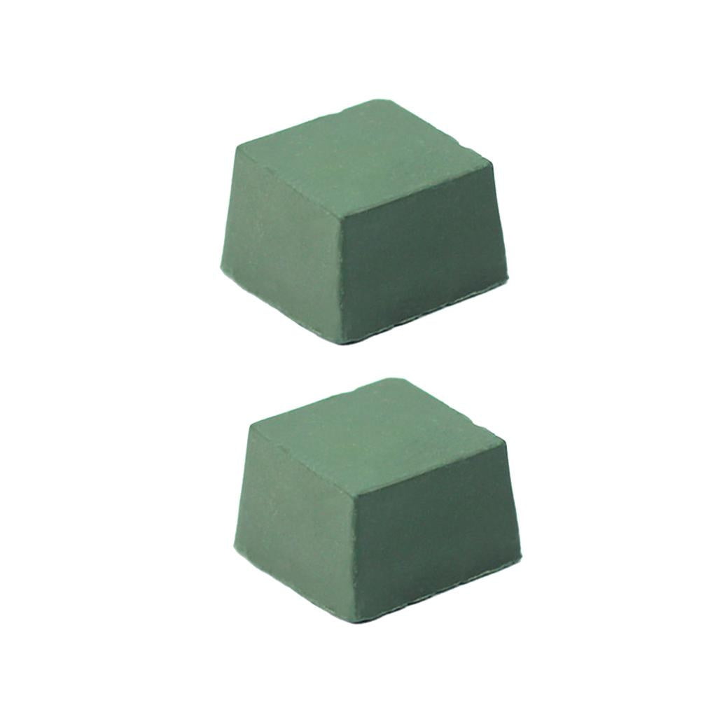 2 Pieces Green Metal Grinding Buffing Compound Polishing Paste 30g