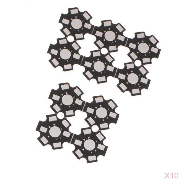 100Pc 20mm High Power Led Aluminum Base Plate Heat Sink for 1W 3W Light Lamp
