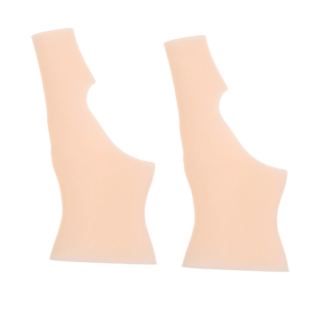 1 Pair Silicone Gel Thumb Wrist Support Arthritis Glove Spasms Brace Wrap L