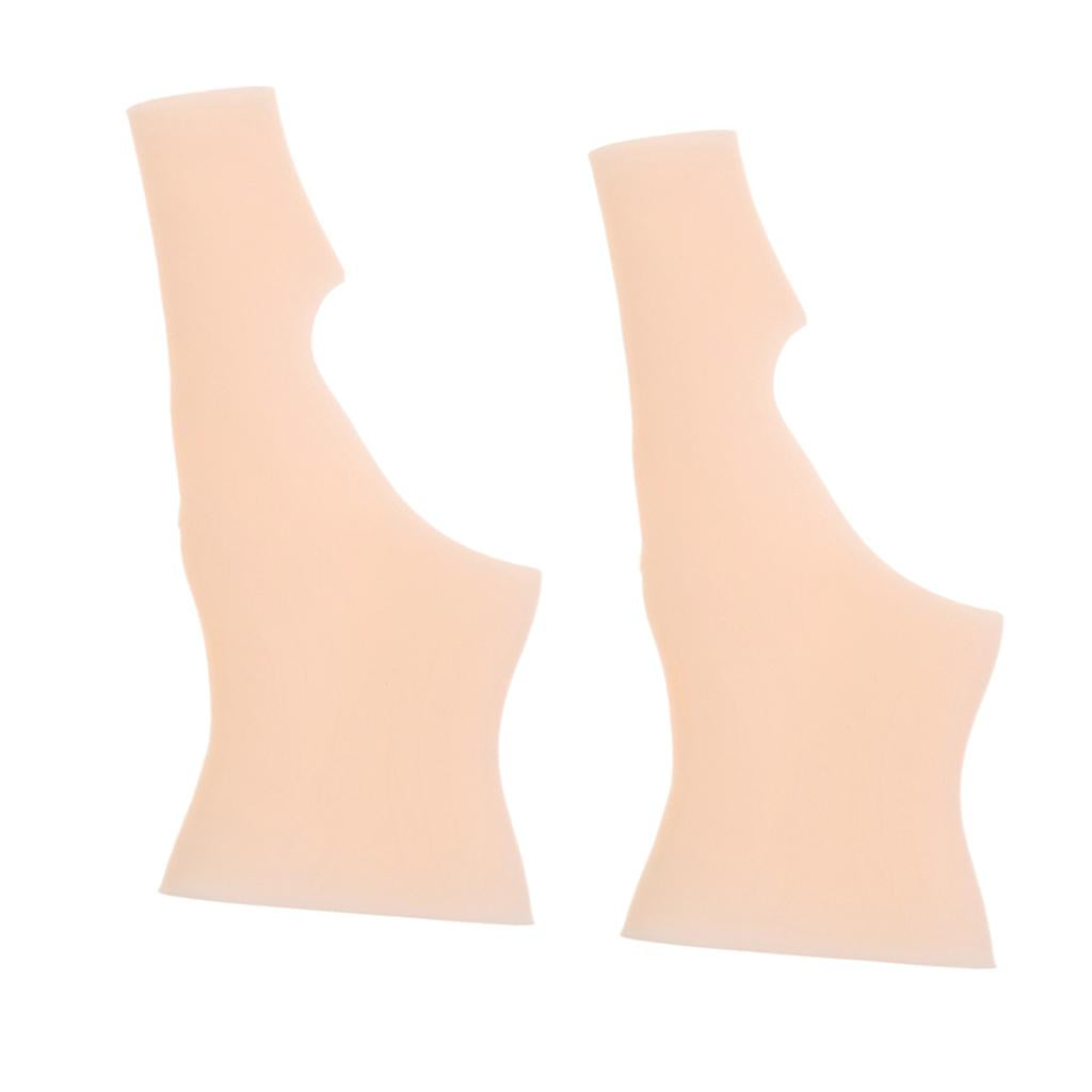 1 Pair Silicone Gel Thumb Wrist Support Arthritis Glove Spasms Brace Wrap L