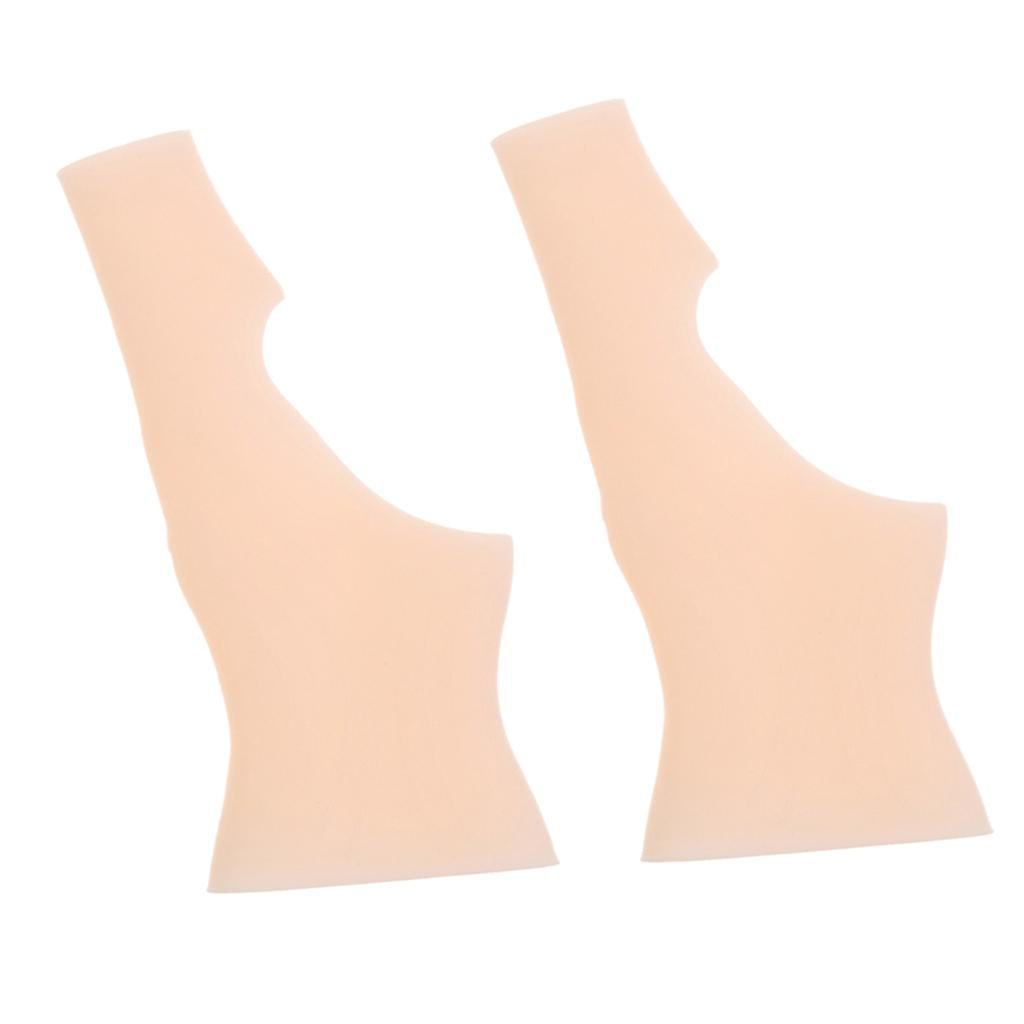 1 Pair Silicone Gel Thumb Wrist Support Arthritis Glove Spasms Brace Wrap L