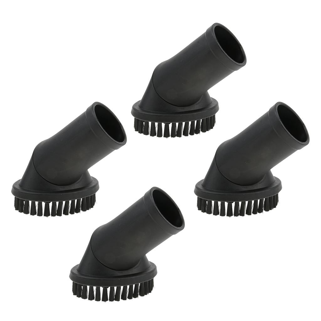 4 Pack Universal Round Vacuum Clearn Replacement Brush Head Nozzle 35mm