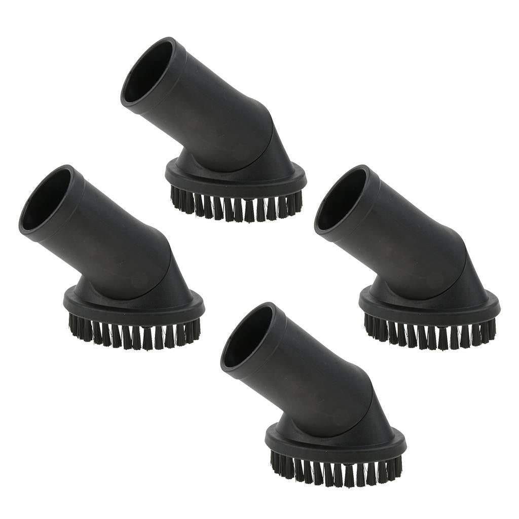 4 Pack Universal Round Vacuum Clearn Replacement Brush Head Nozzle 35mm
